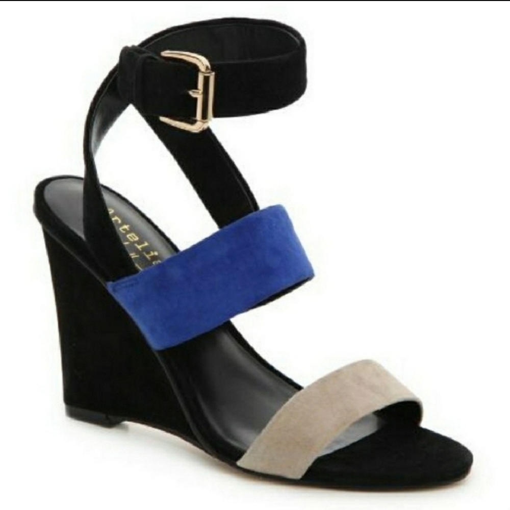 Nicole Miller wedge sandals
